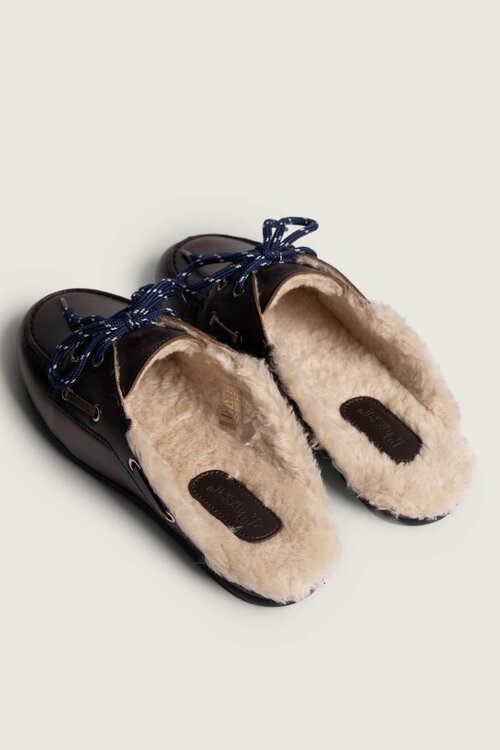 Posa Donkerbruine Loafer