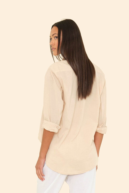 Xirena Champagne Blouse