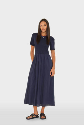Xirena Navy Jurk