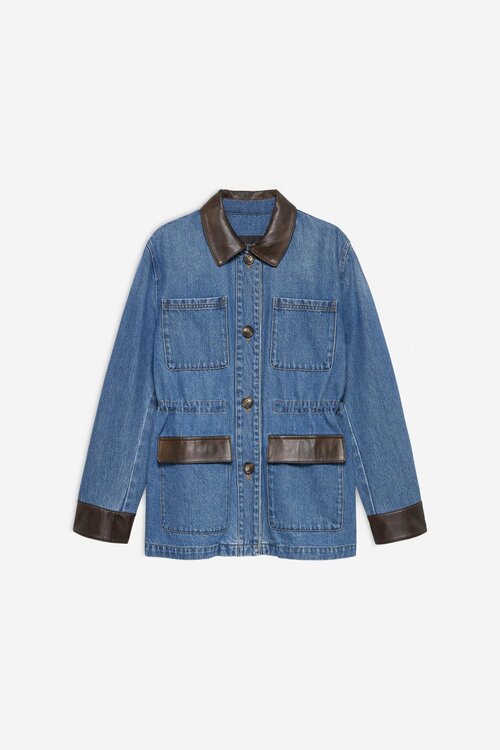 Studio AR by Arma Blauwe Carlota Denim Jacket
