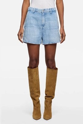 7 For All Mankind Light Blue Iris Shorts