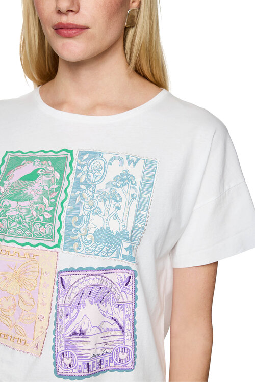 Marc Cain Witte t-shirt