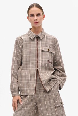 Baum Und Pferdgarten Bruine Blouse Check