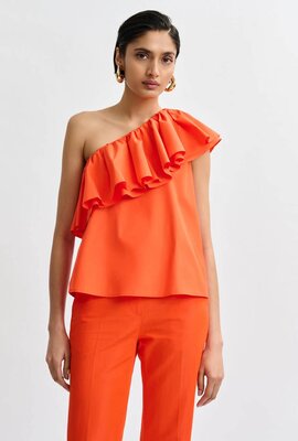 Essentiel Antwerp Orange Blouse