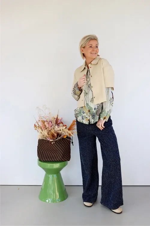 Ganni Donkerblauwe Jeans