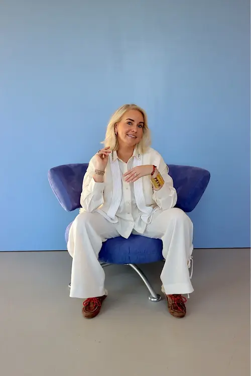 Forte_Forte Creme Gilet