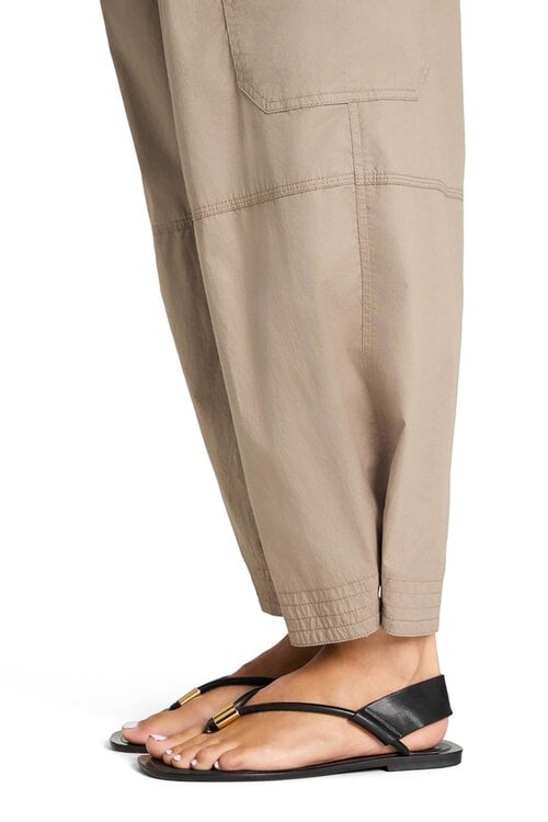 Cambio Taupe Blossom Cargo Pants