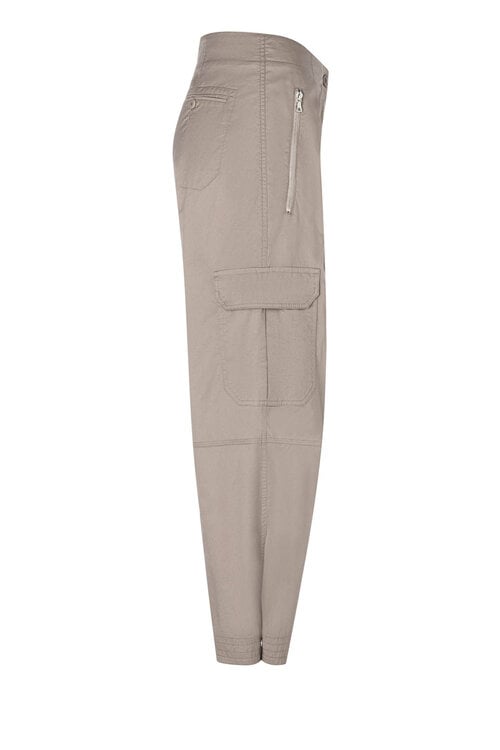 Cambio Taupe Blossom Cargo Pants