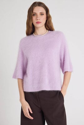 Absolut Cashmere Lilac Jenna trui