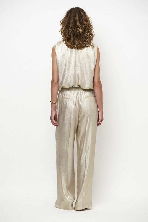 Dante 6 Champagne Ido Metallic Pants