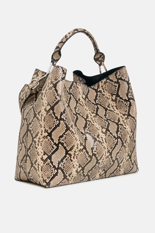 Essentiel Antwerp Snake Print Shopper