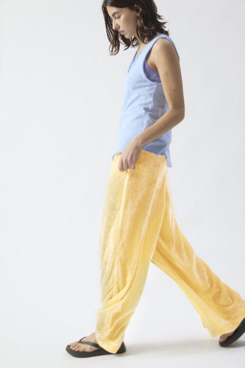 American Vintage Lichtblauwe Top