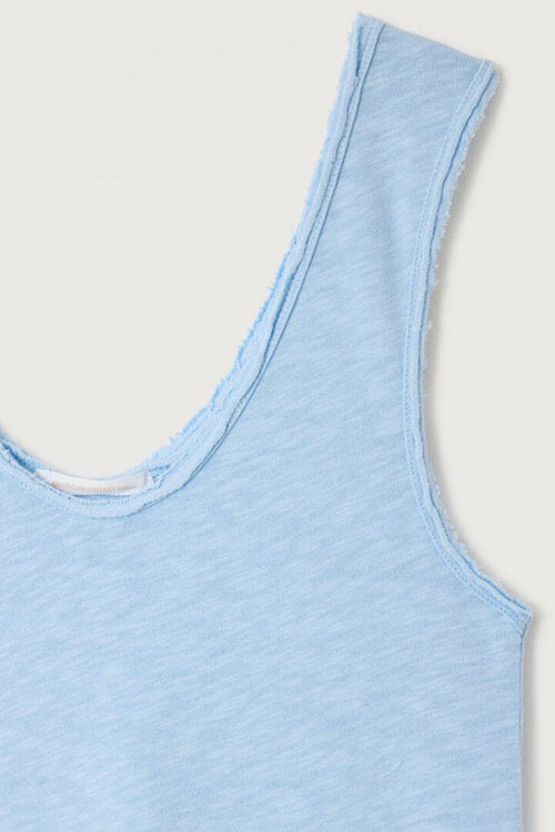 American Vintage Lichtblauwe Top