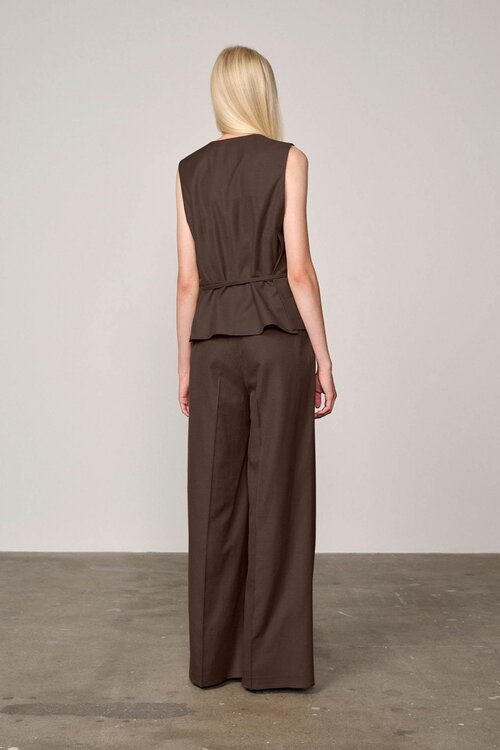 Herskind Bruine Samos Gilet