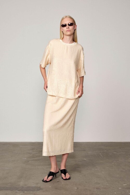 Herskind Creme Larsson T-shirt