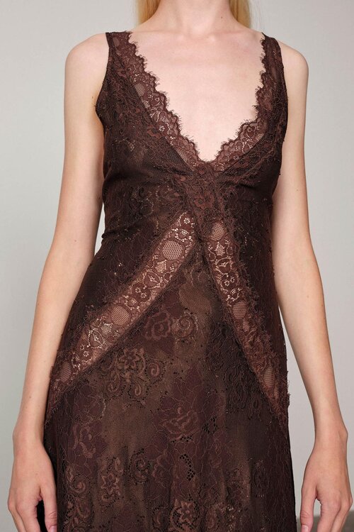 Herskind Bruine Soray Jurk