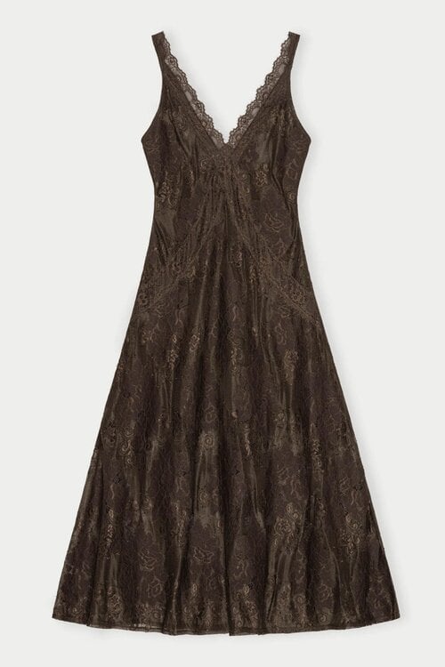 Herskind Bruine Soray Jurk