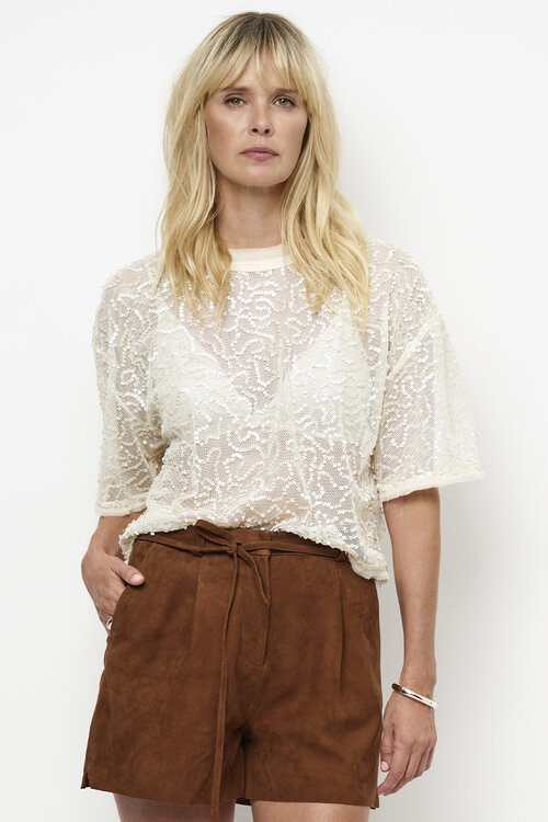 Dante 6 Off White Zaira Net top