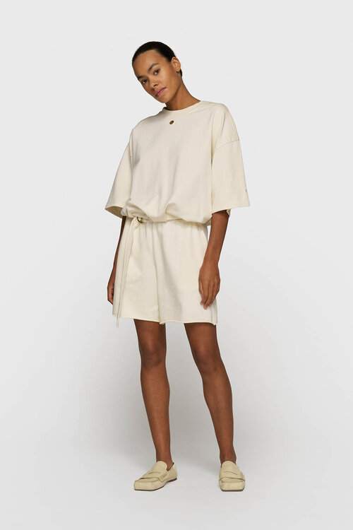 10Days Vanilla belted shorts fleece