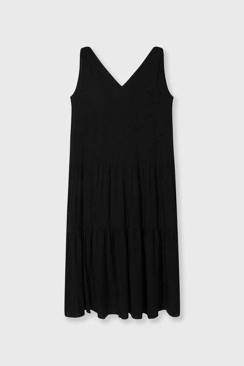 10Days Black flowy maxi dress