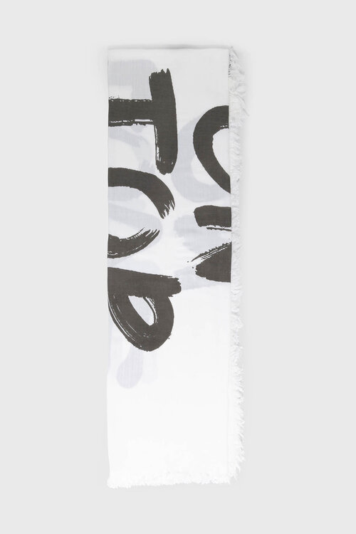 10Days White scarf love on top