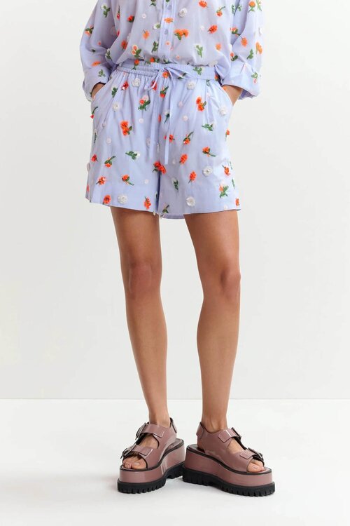 Essentiel Antwerp Lichtblauwe Short