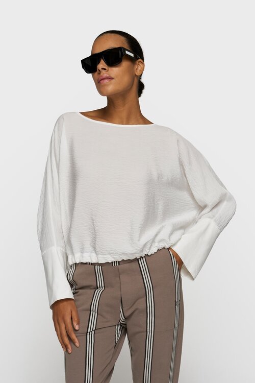 10Days Ecru batwing top