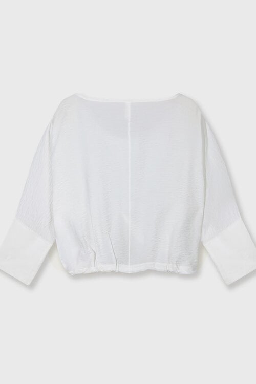 10Days Ecru batwing top