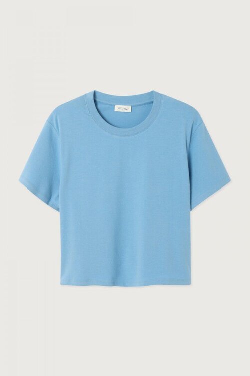 American Vintage Blauw T-shirt