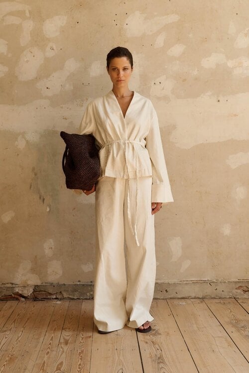 Club L'avenir Off White Pantalon