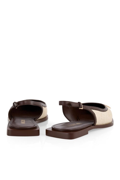Marc Cain Bruin ballerinas