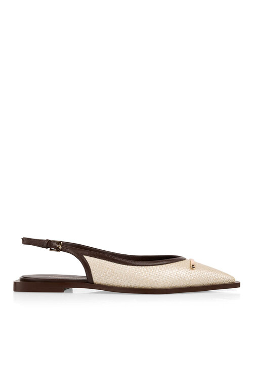Marc Cain Bruin ballerinas