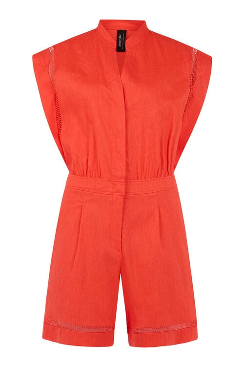 Marc Cain Rood Jumpsuit