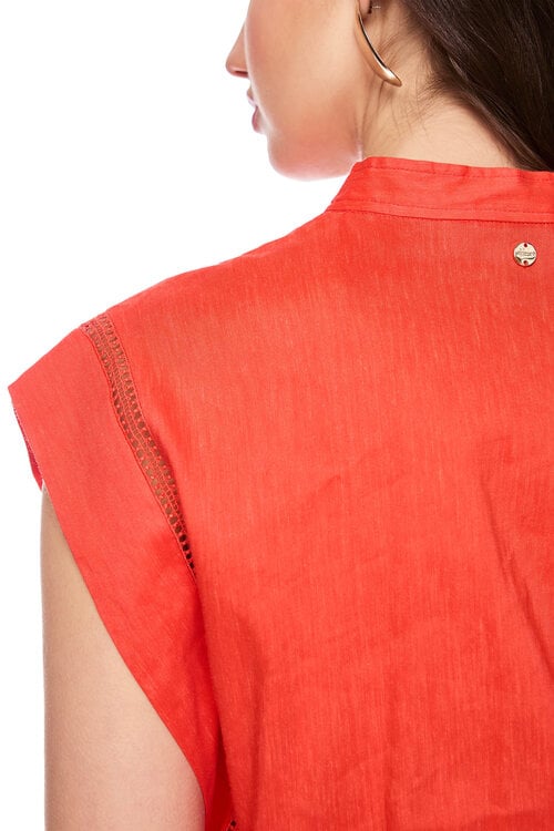 Marc Cain Rood Jumpsuit