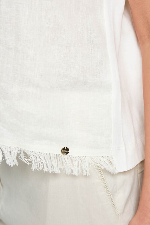 Marc Cain Ecru Blouseshirt