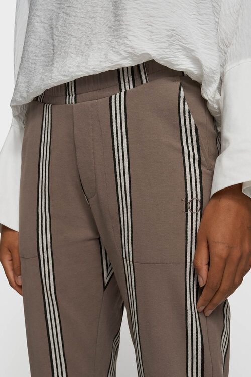 10Days moonrock easy pants stripes
