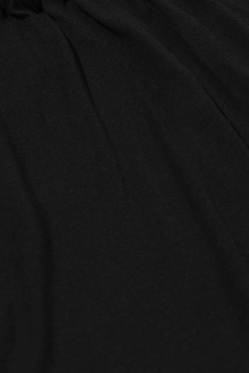 10Days Black pleated top jersey