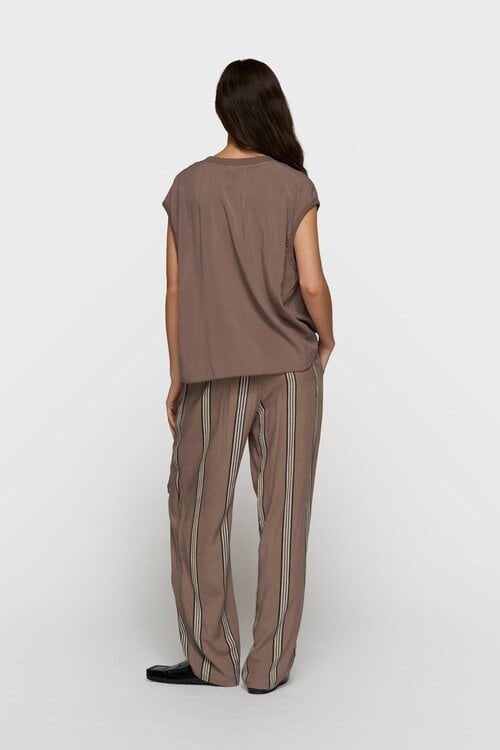 10Days moonrock v-neck top viscose