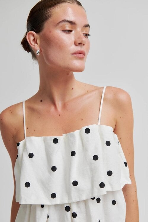 Second Female Off White Salliy Top