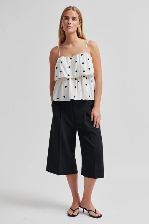 Second Female Off White Salliy Top