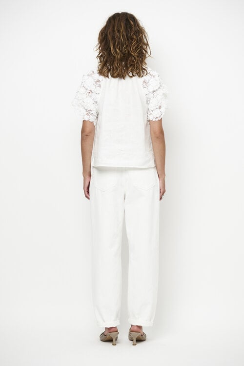 Dante 6 Witte Jonille Lace Top