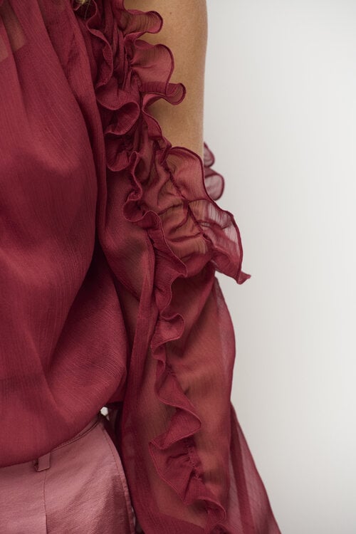 Dante 6 Bordeaux Harmony Boho Top