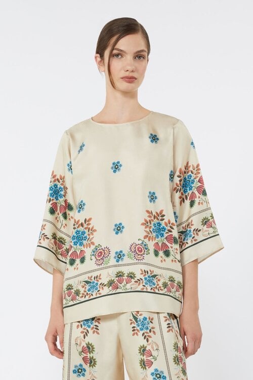 Max Mara Weekend Off White Blouse