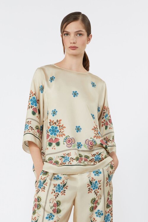 Max Mara Weekend Off White Blouse