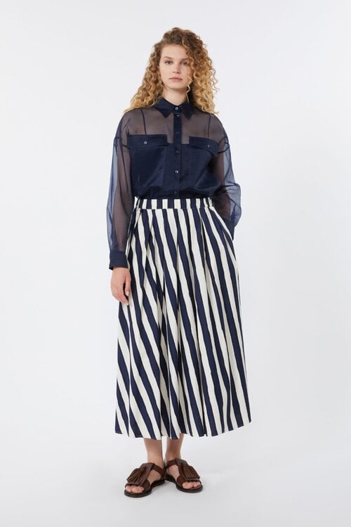 Max Mara Weekend Navy Rok