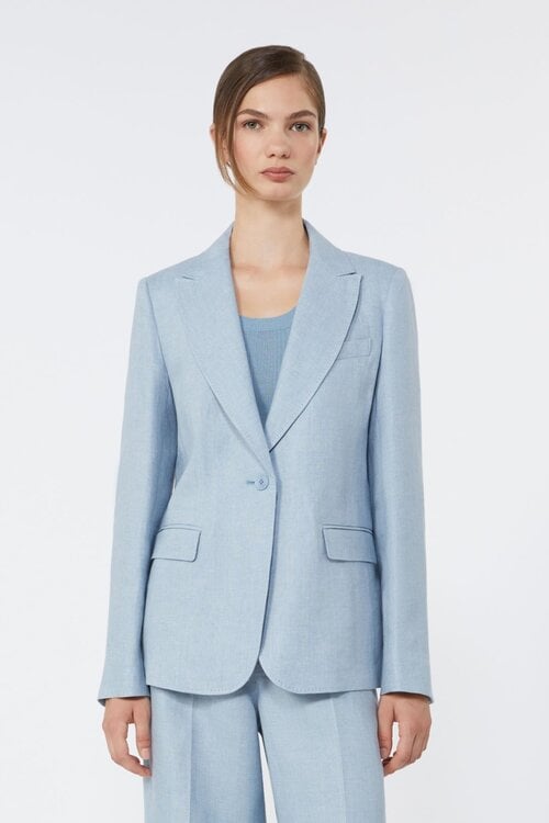 Max Mara Weekend Light Blue Blazer