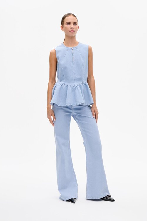 Baum Und Pferdgarten Denim Blue Blouse