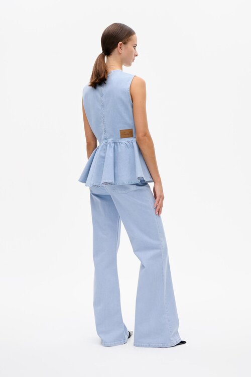 Baum Und Pferdgarten Denim Blue Blouse