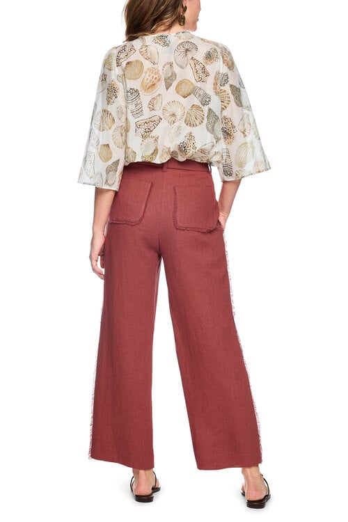 Marc Cain Rood Pantalon