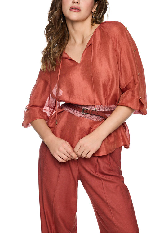 Marc Cain Roest blouse